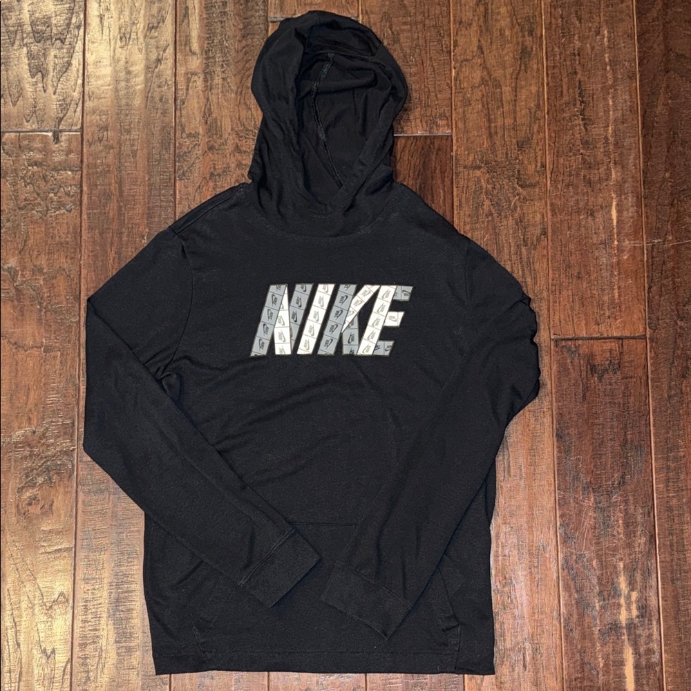Boys Nike Black Hoodie